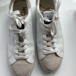 Sam Edelman Aubrie White Sneakers